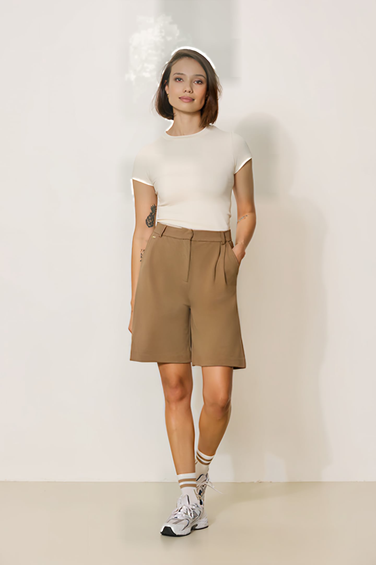 FOREST ESSENTIEL SHORTS FOSSIL 1