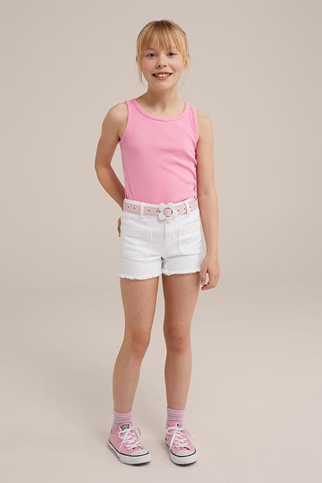 5-POCKET MID WAIST WHITE 2