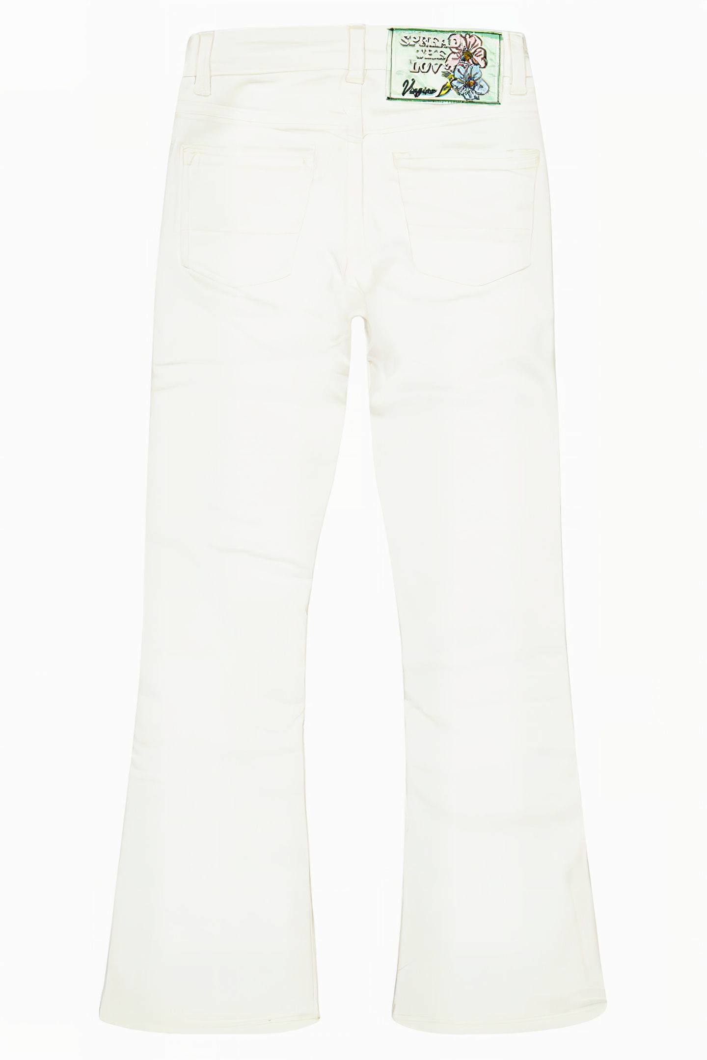 BRITTE SPLIT WHITE DENIM 2