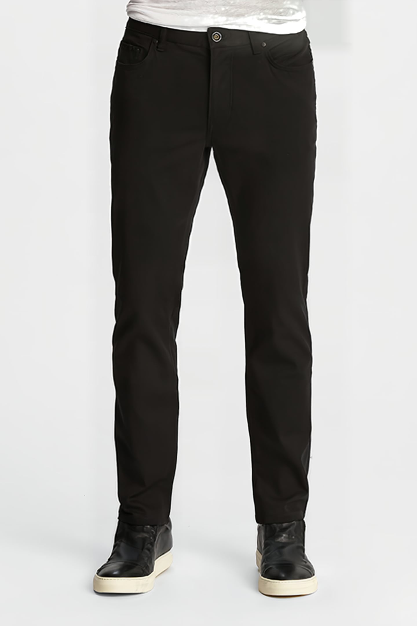 WOODWARD SLIM STRAIGHT BLACK 1