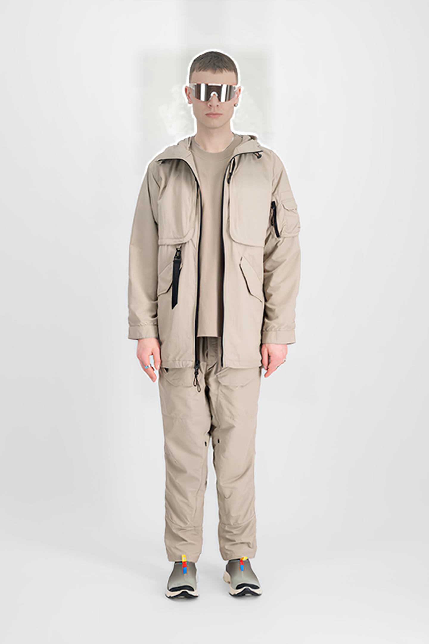 UTILITY FISHTAIL JACKET UV VINTAGE SAND 1