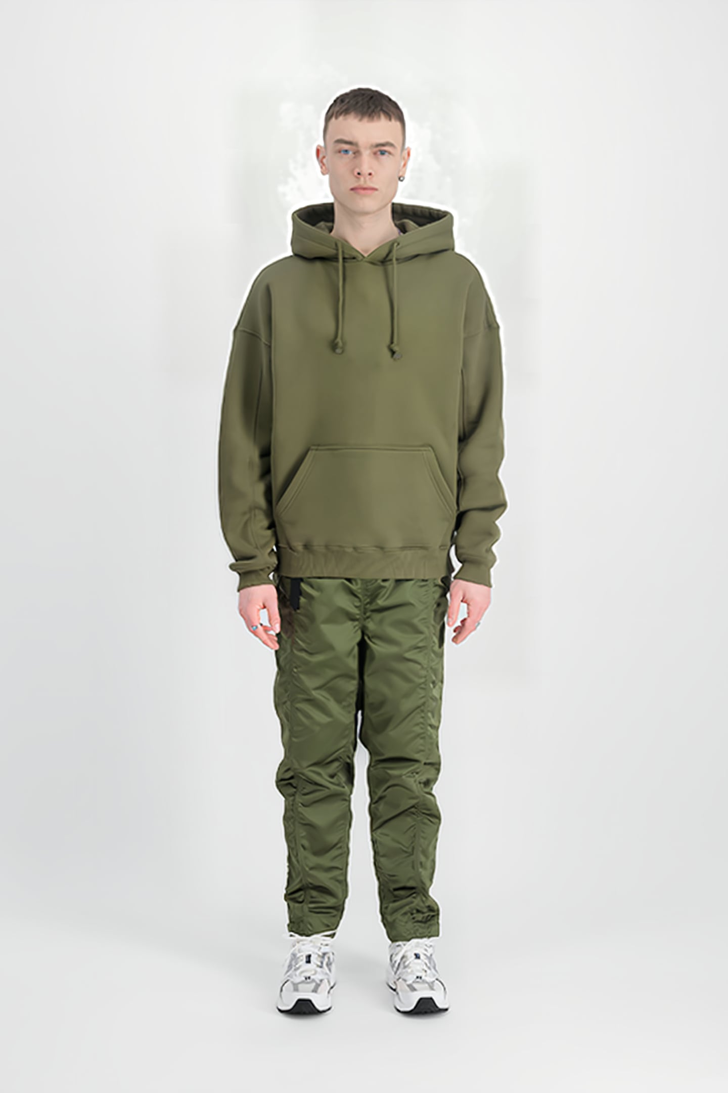 HOODIE UV SAGE-GREEN 1
