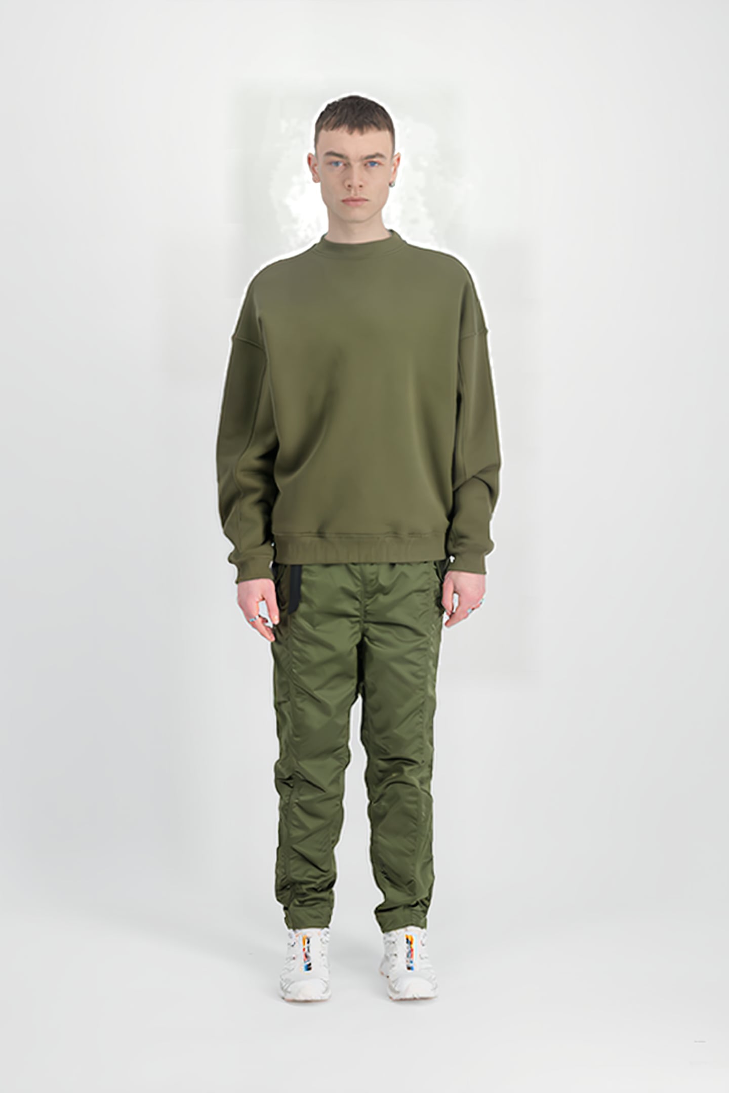 NYLON PANT UV SAGE-GREEN 2