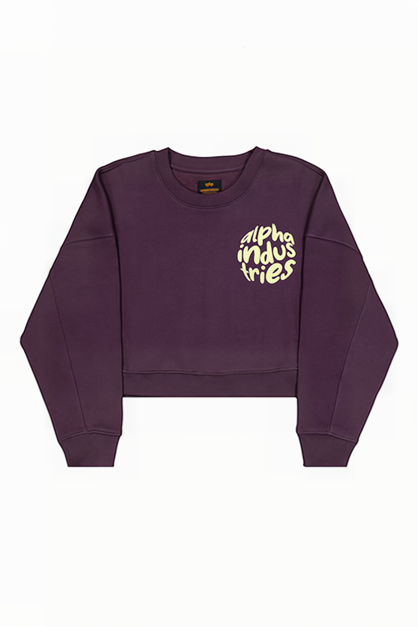 LOGO SWEATER PLUM 3