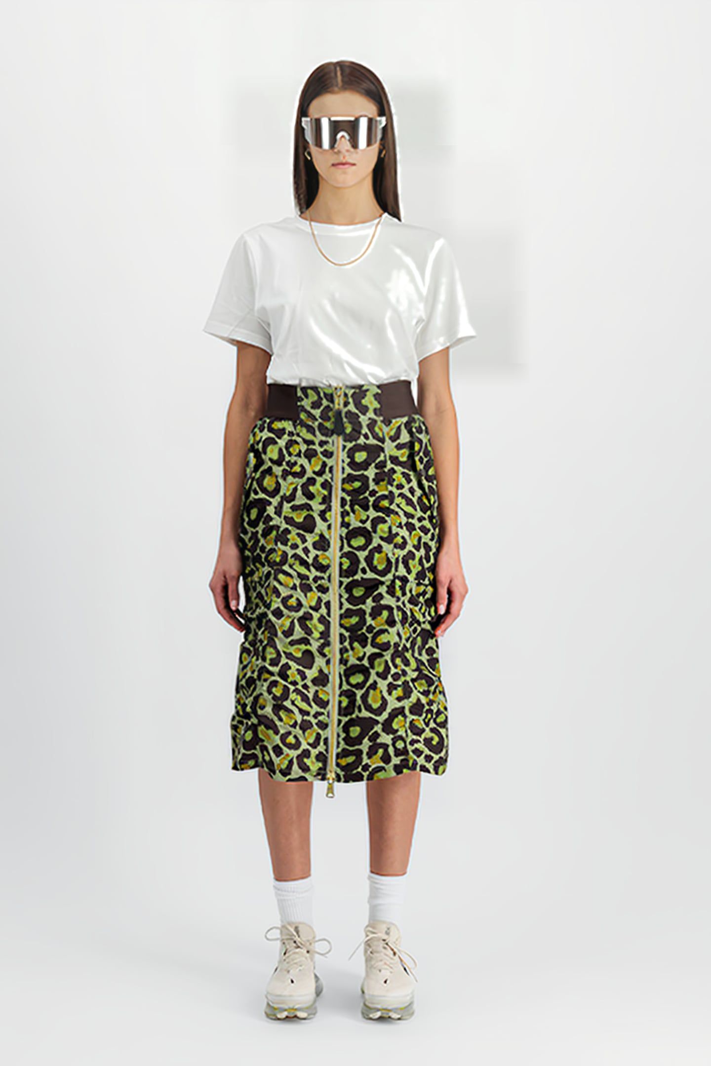MA-1 MIDI SKIRT CAMO OLIVE LEO CAMO 3