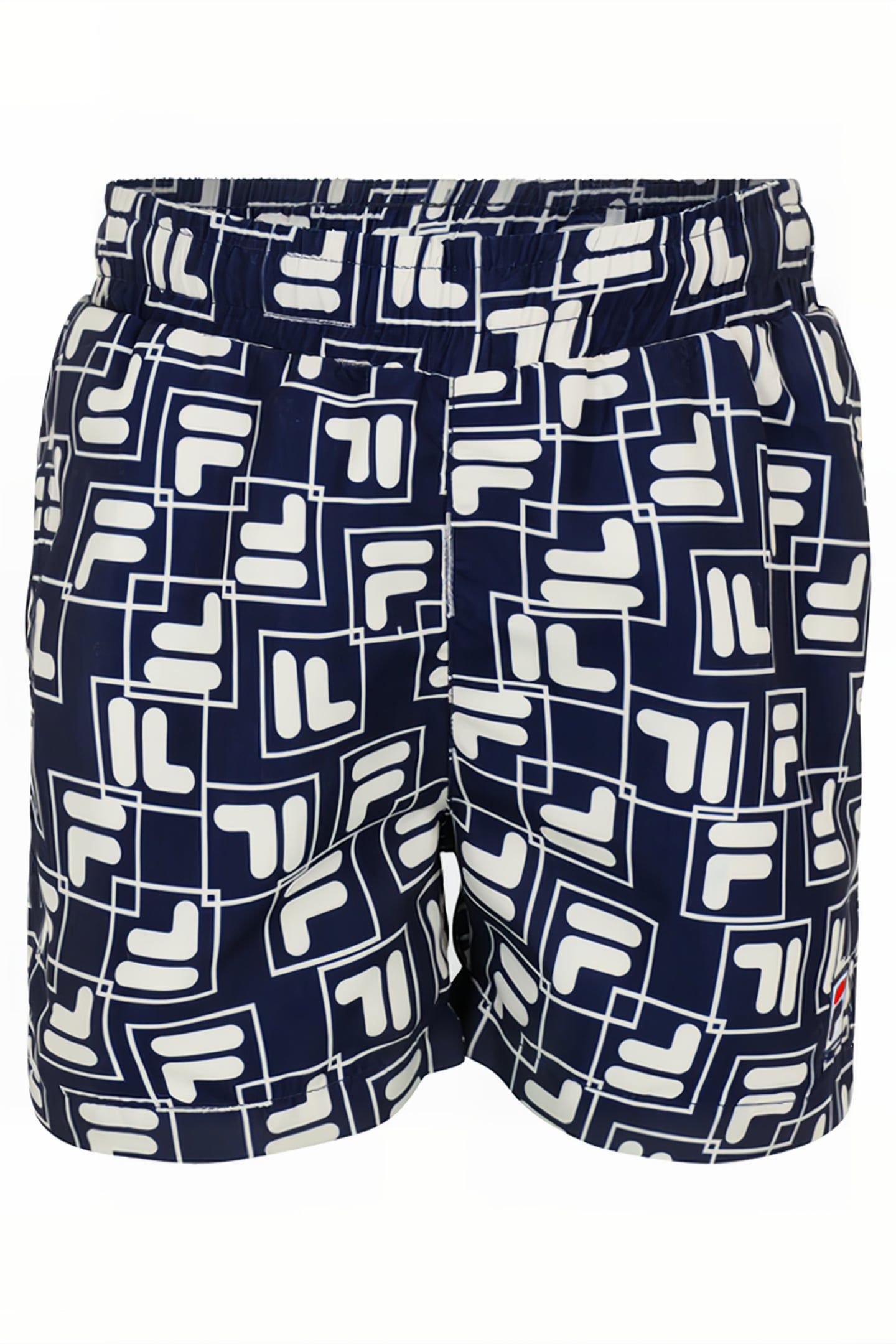 LAUDERT AOP BEACH SHORTS MEDIEVAL BLUE PLAYFUL F-BOX AOP 1