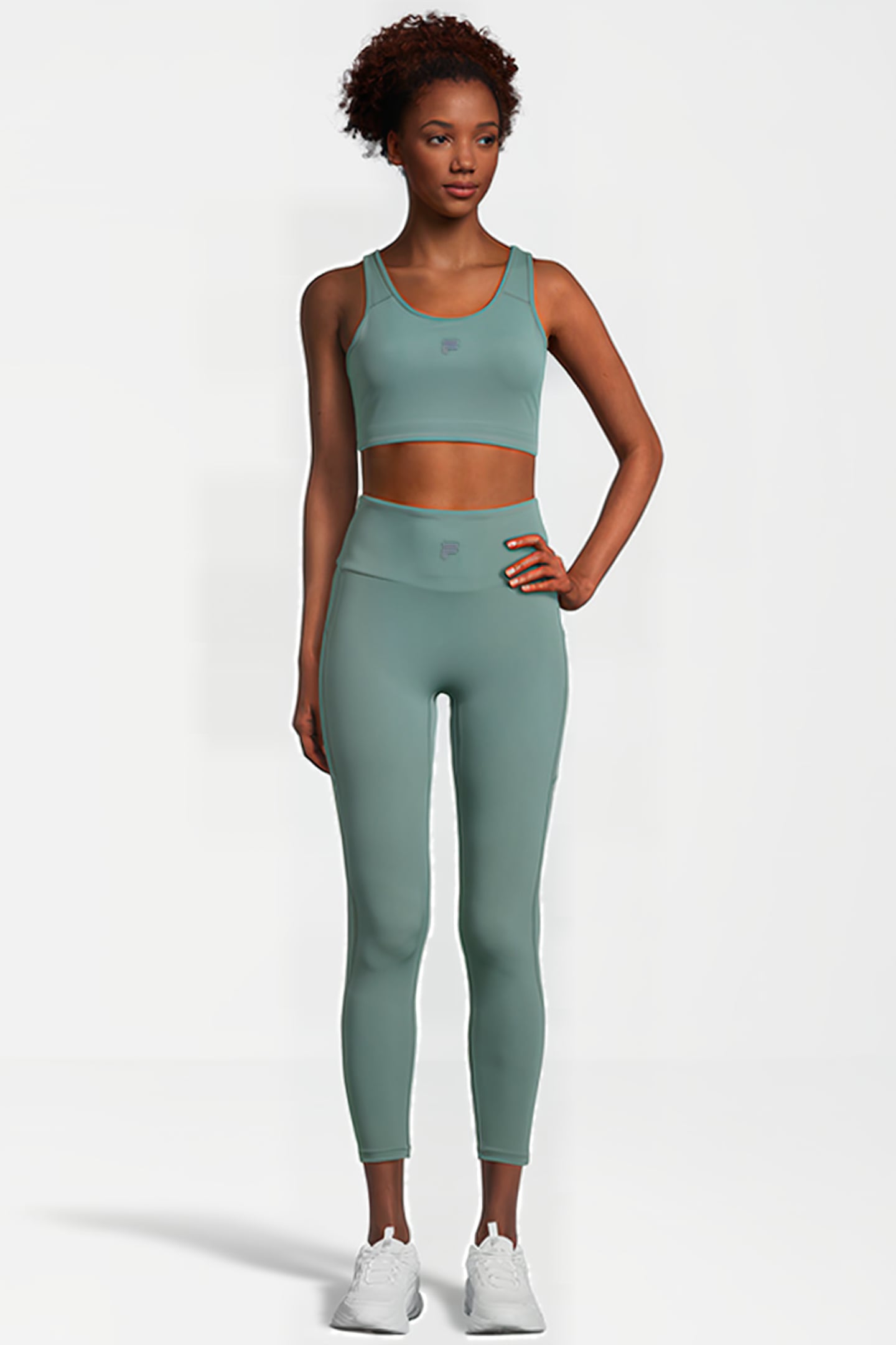 RAGA HIGH WAIST 7/8 TIGHTS DARK FOREST 3