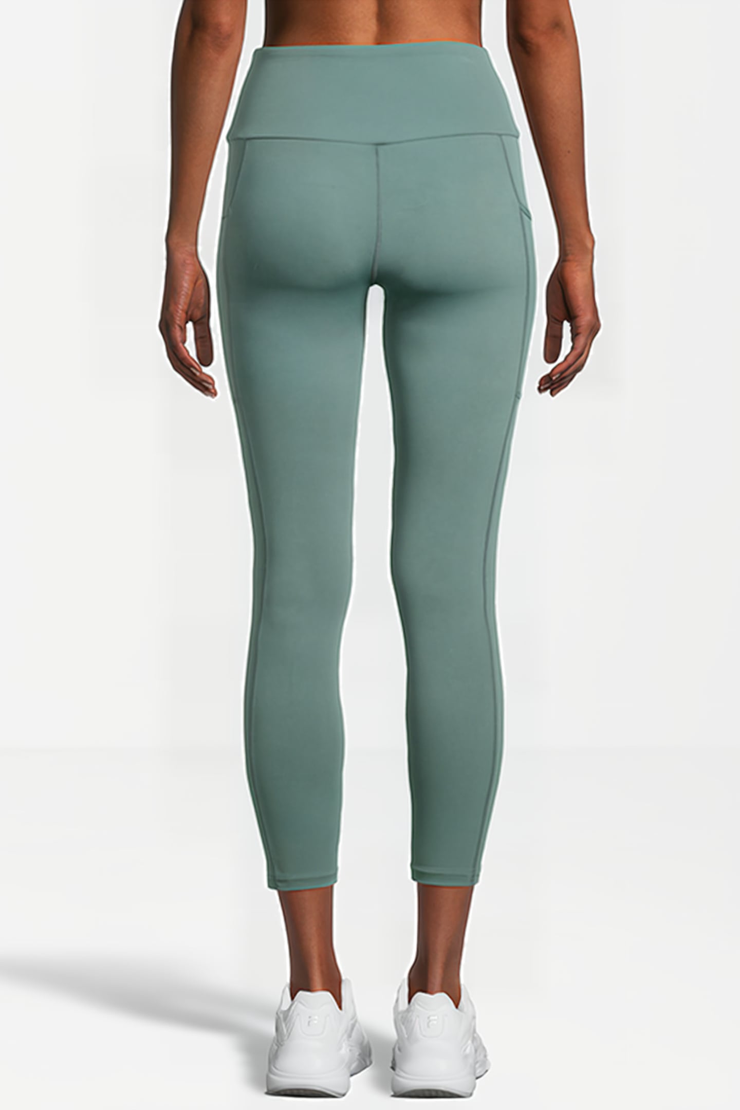 RAGA HIGH WAIST 7/8 TIGHTS DARK FOREST 2