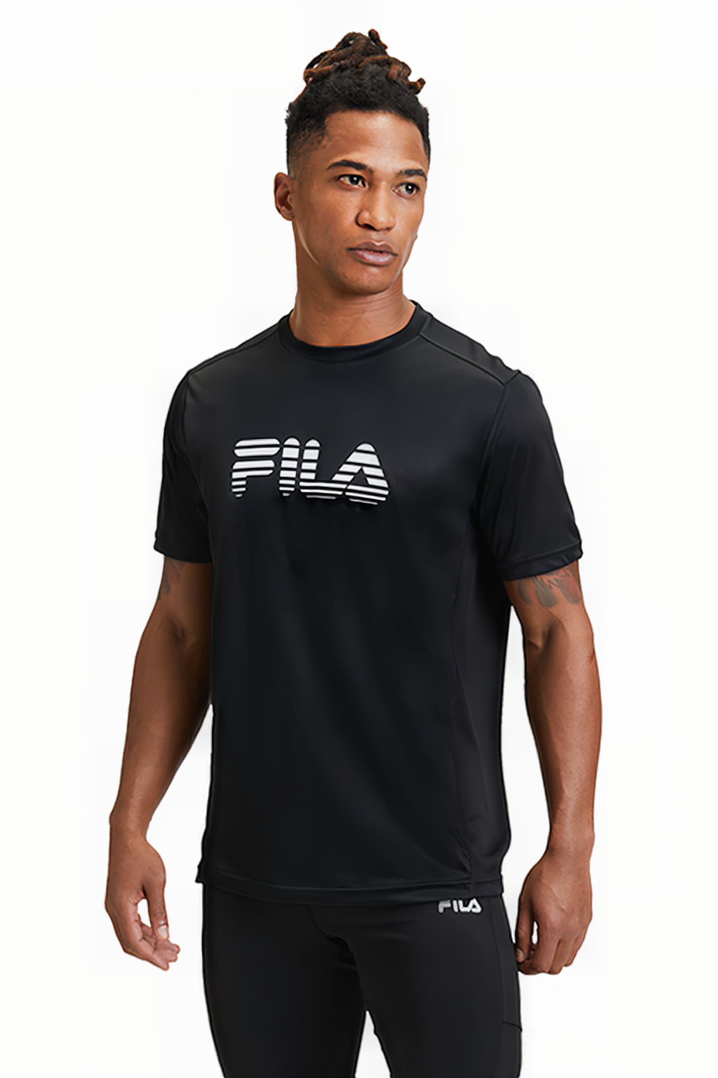 RUDIANO RUNNING TEE BLACK 1