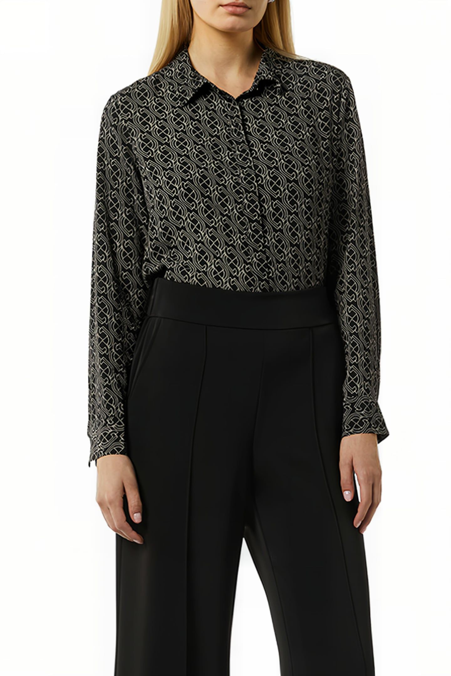 COMMA BLOUSES BLACK 1