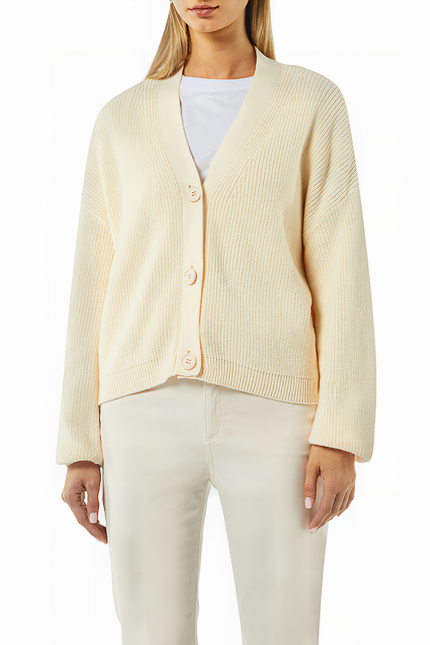 COMMA CARDIGAN OFF WHITE 1