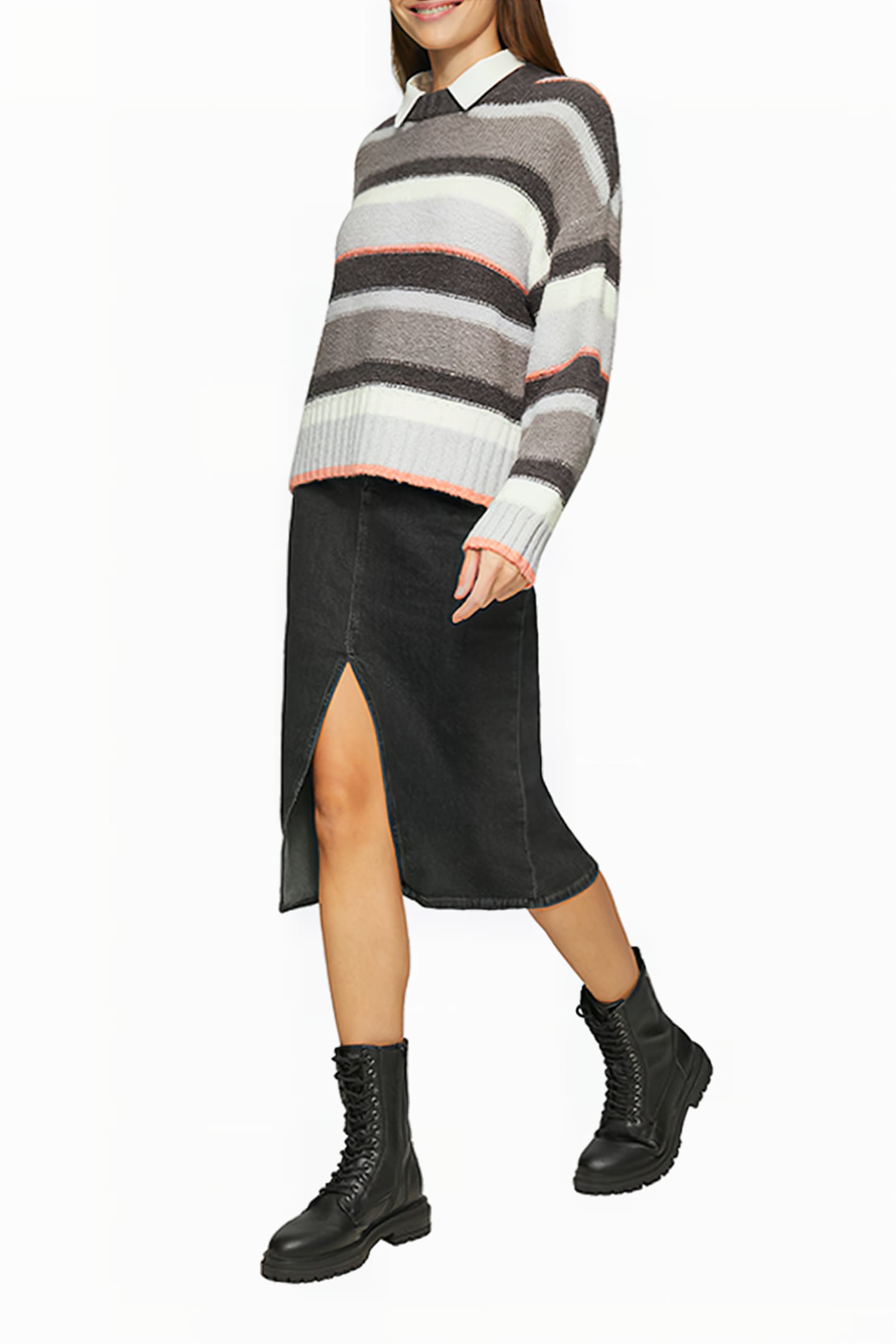 S.OLIVER SKIRTS GREY DENIM 4