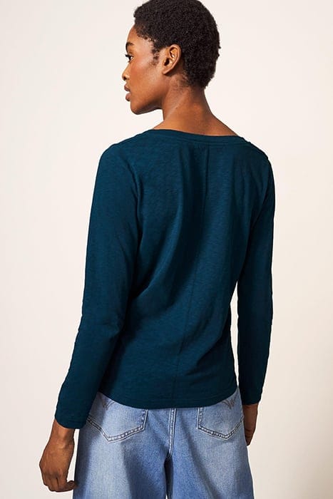 NELLY LS TEE DARK NAVY 2