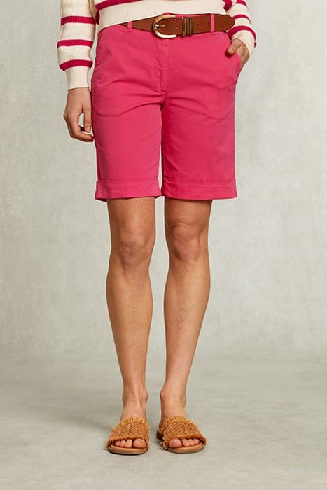 FUSHIA COTTON BERMUDA 2 POCKETS PINK 1