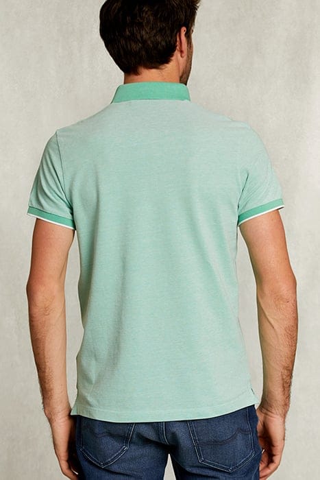 CUSTOM FIT COTTON POLO CITRUS MIX GREEN 2