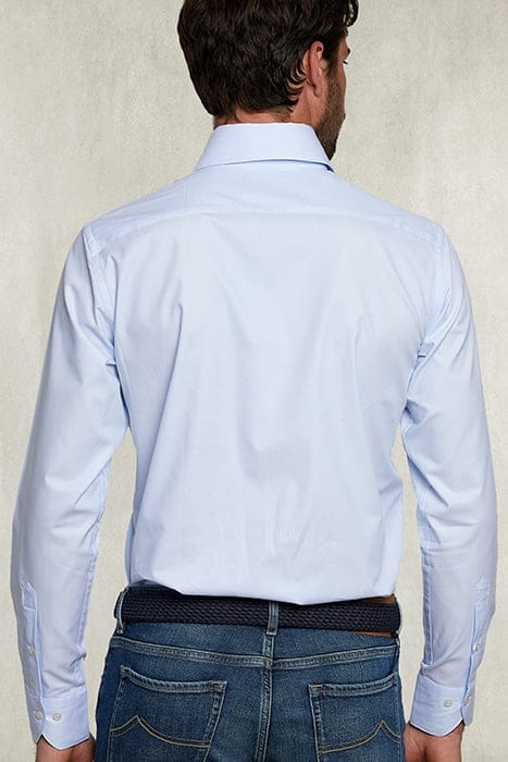 CUSTOM FIT SHIRT BLUE BLUE 2