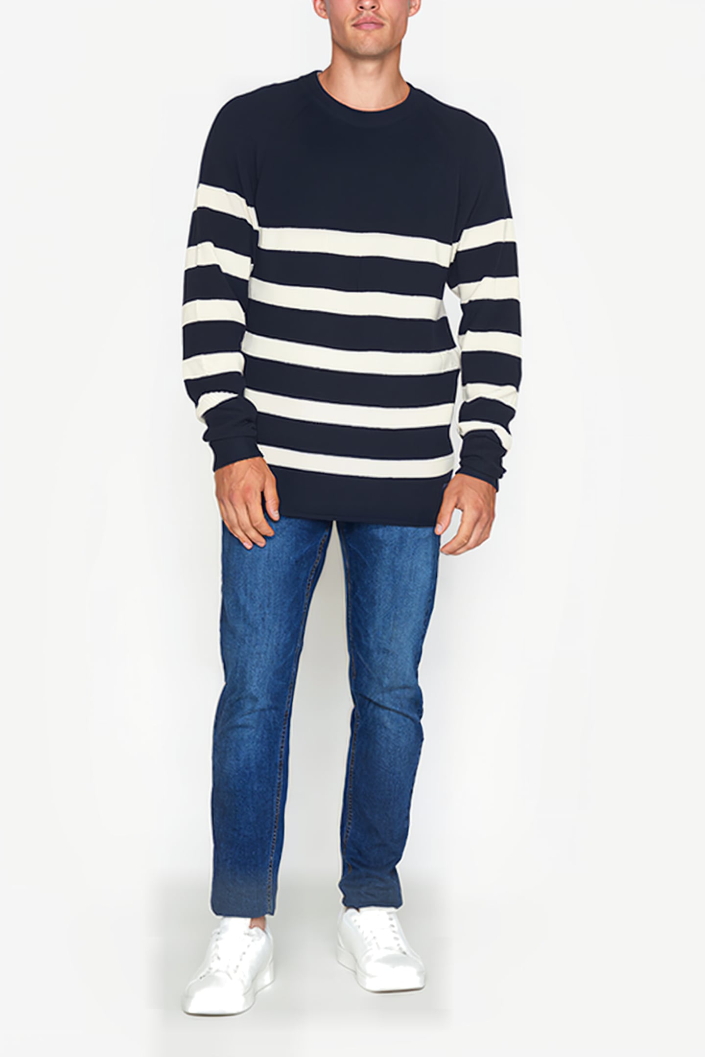 KALVINSI RIB STRIPE + DEEP MARINE 3
