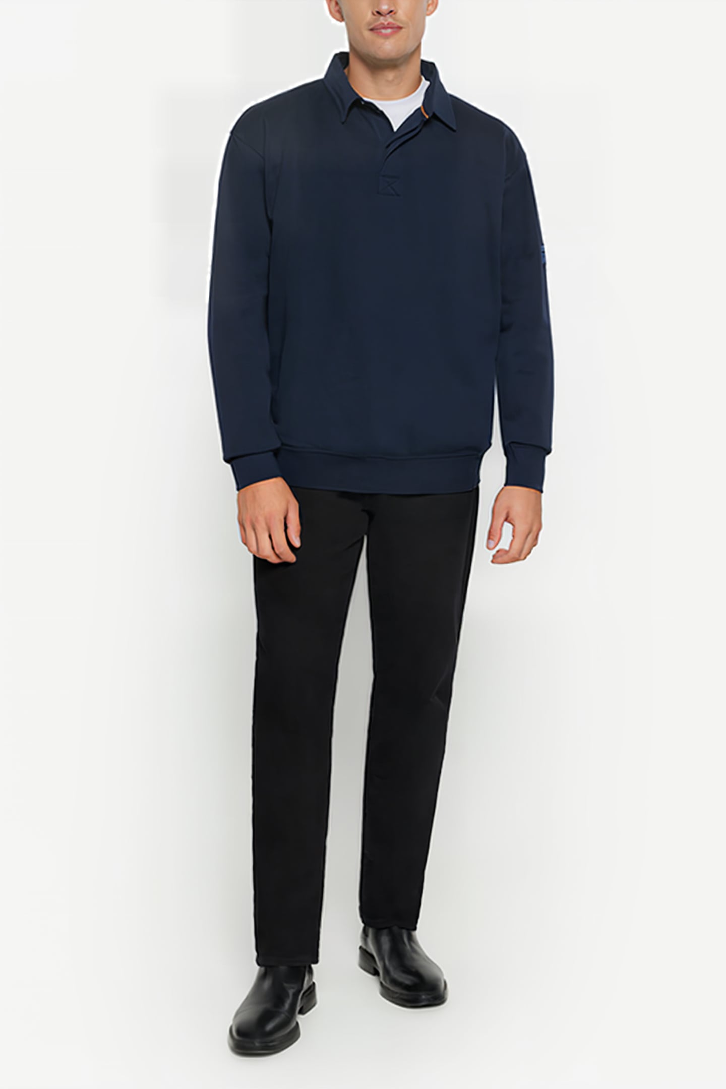 KESISI SWEAT POLO DEEP MARINE 3