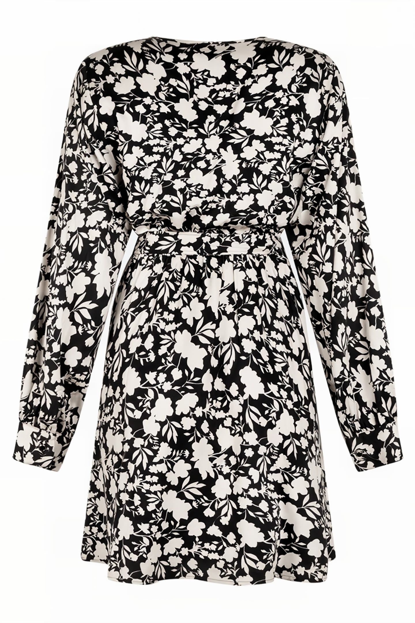 MAY DRESS BLACK FLOWER 2