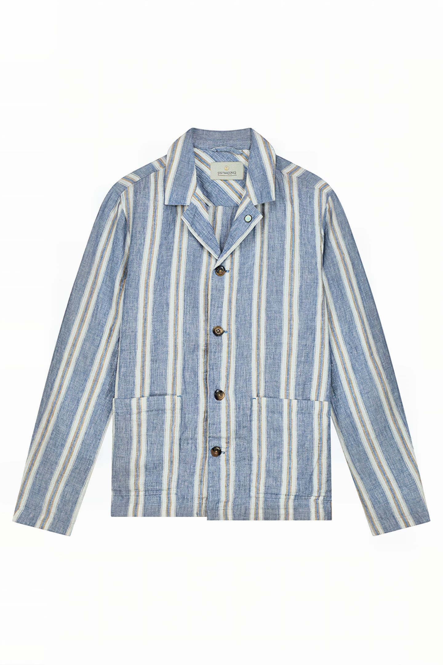 DS_HARLAN RAILWAY JACKET BLUE CHAMBRAY BLUE CHAMBRAY 3