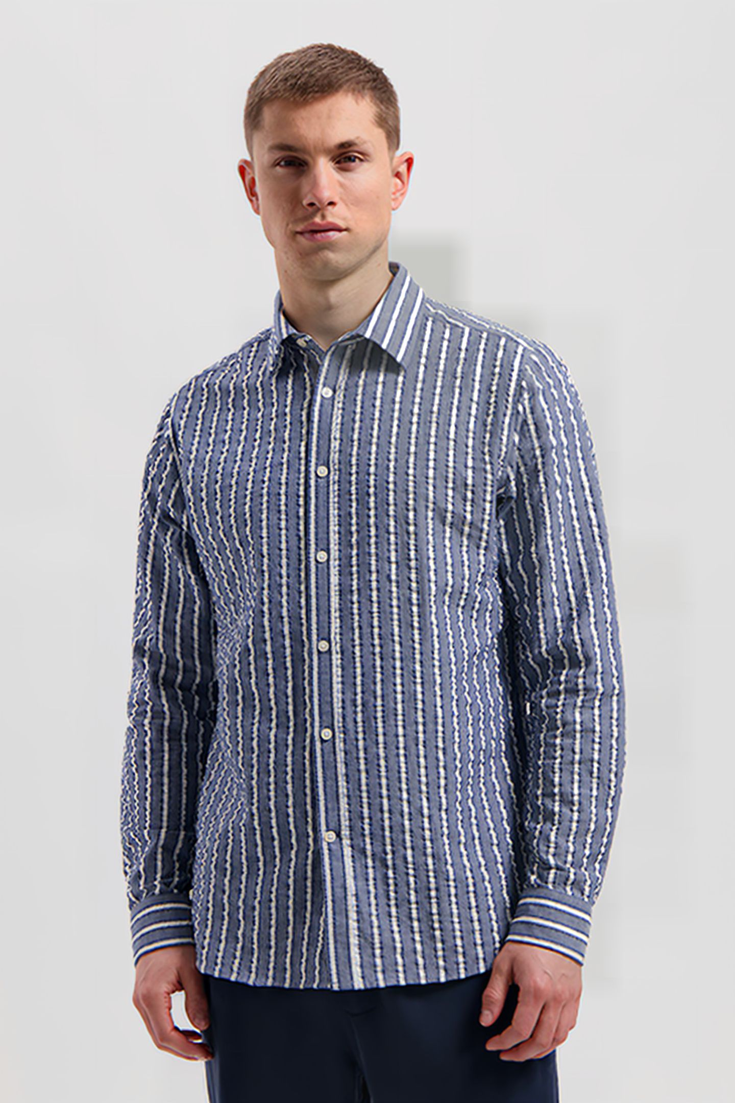 DS_LEONARD SHIRT DK. NAVY DK. NAVY 1