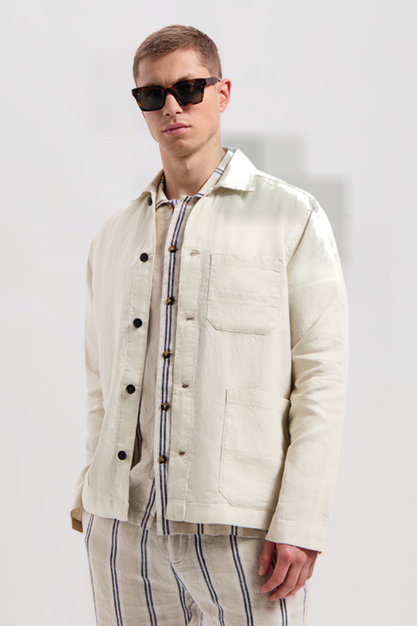 DS_CRISP CHORE JACKET OFFWHITE OFFWHITE 1