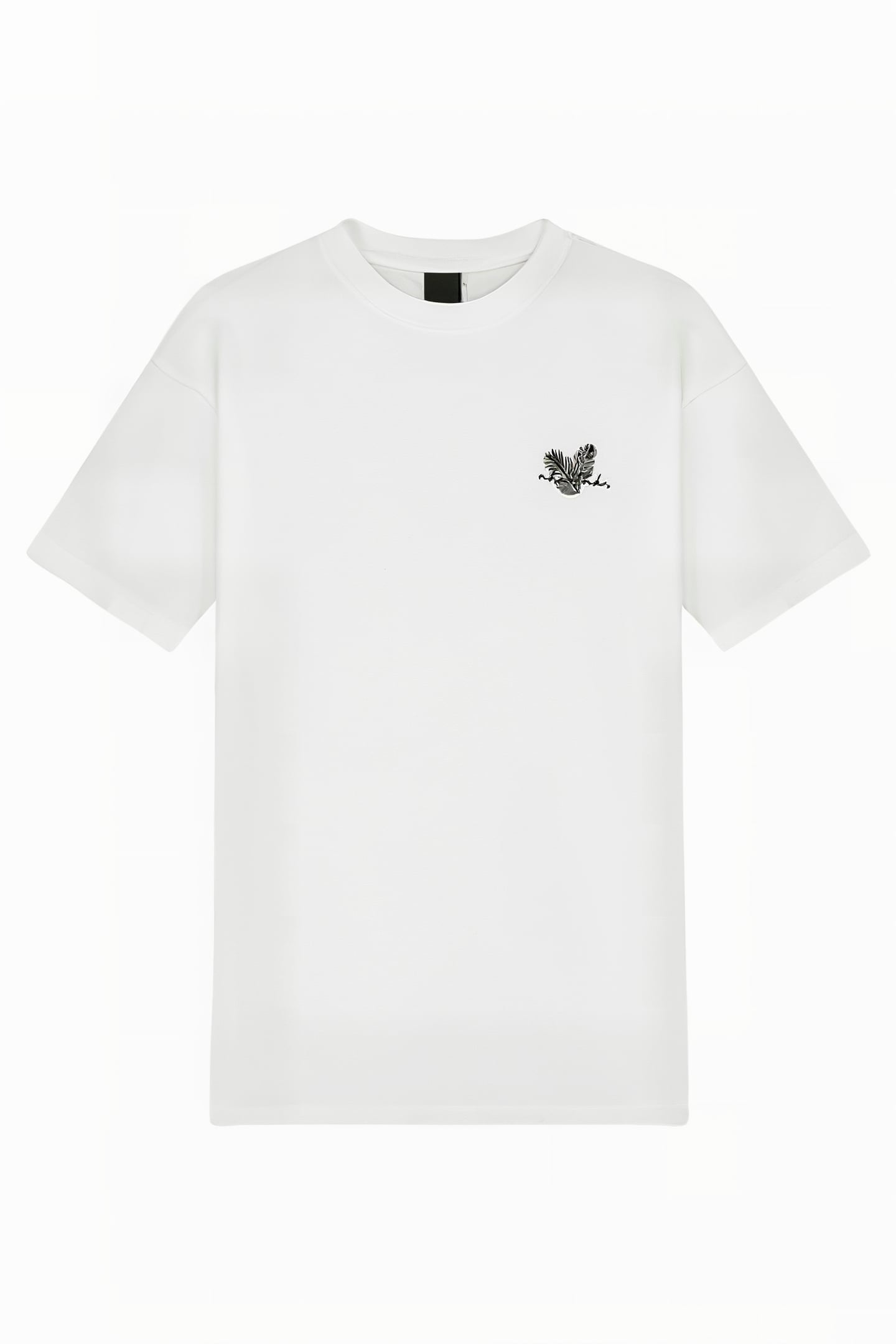LEAF T-SHIRT OFF WHITE 1