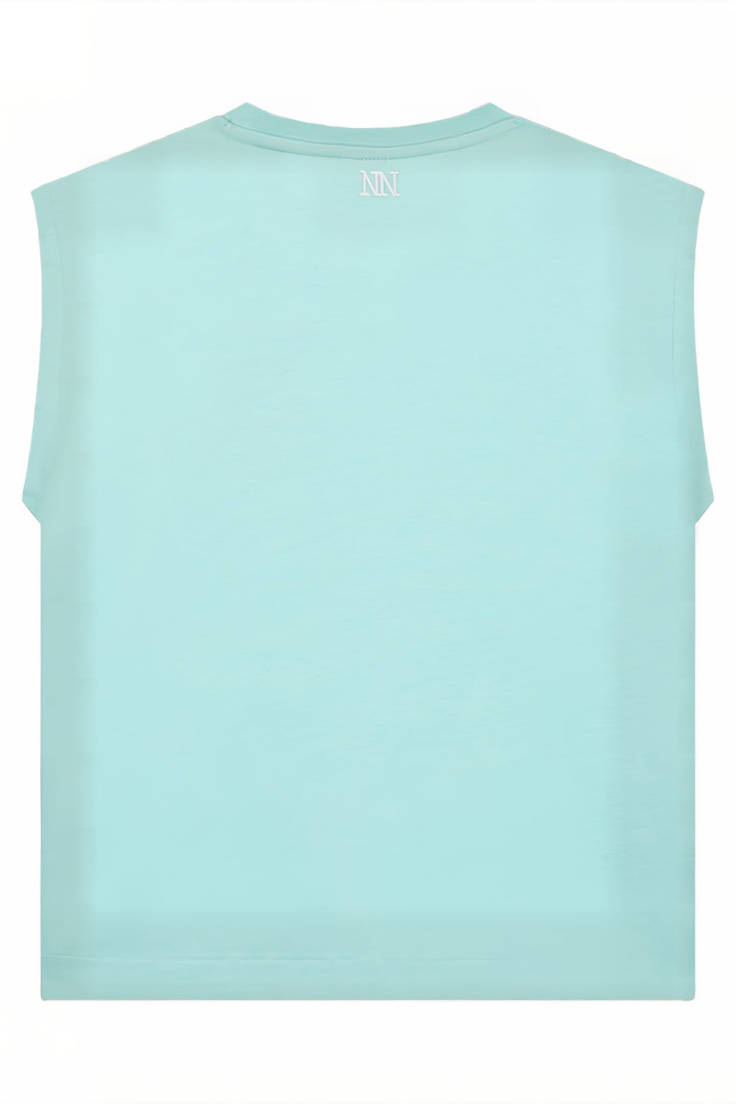 PLEAT T-SHIRT OCEAN MINT 2