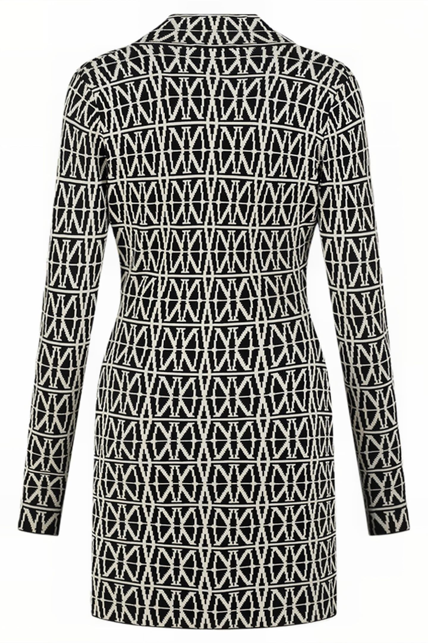 BELARUS DRESS BLACK/PEARL 3