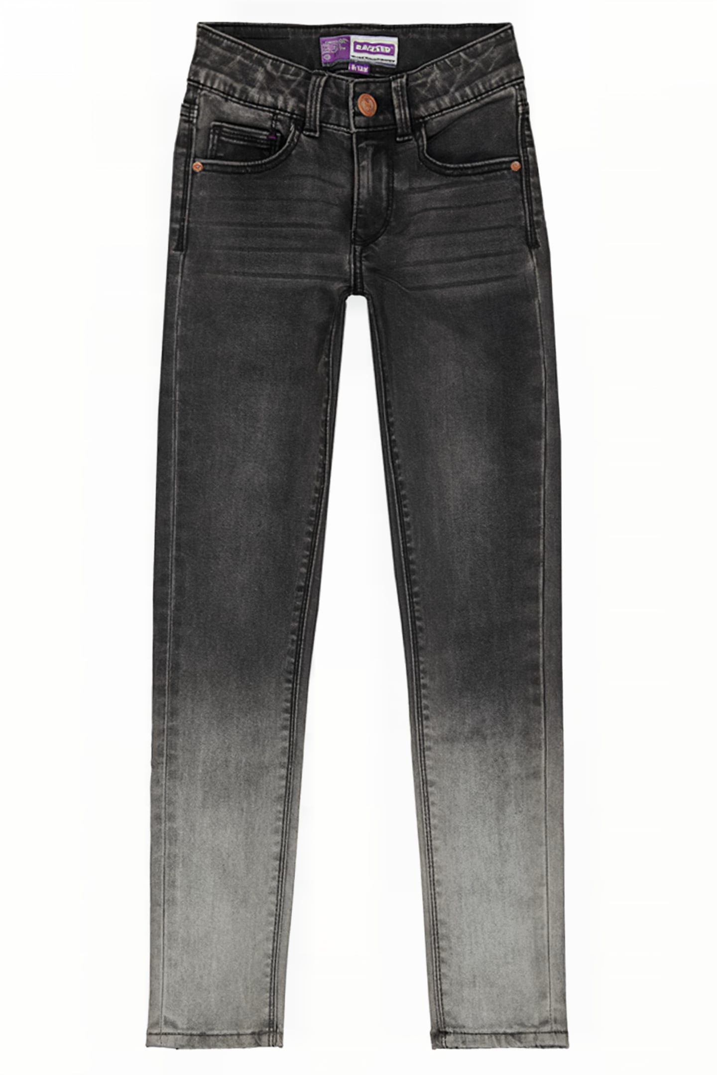 GIRLS CHELSEA JEANS DARK GREY STONE 3