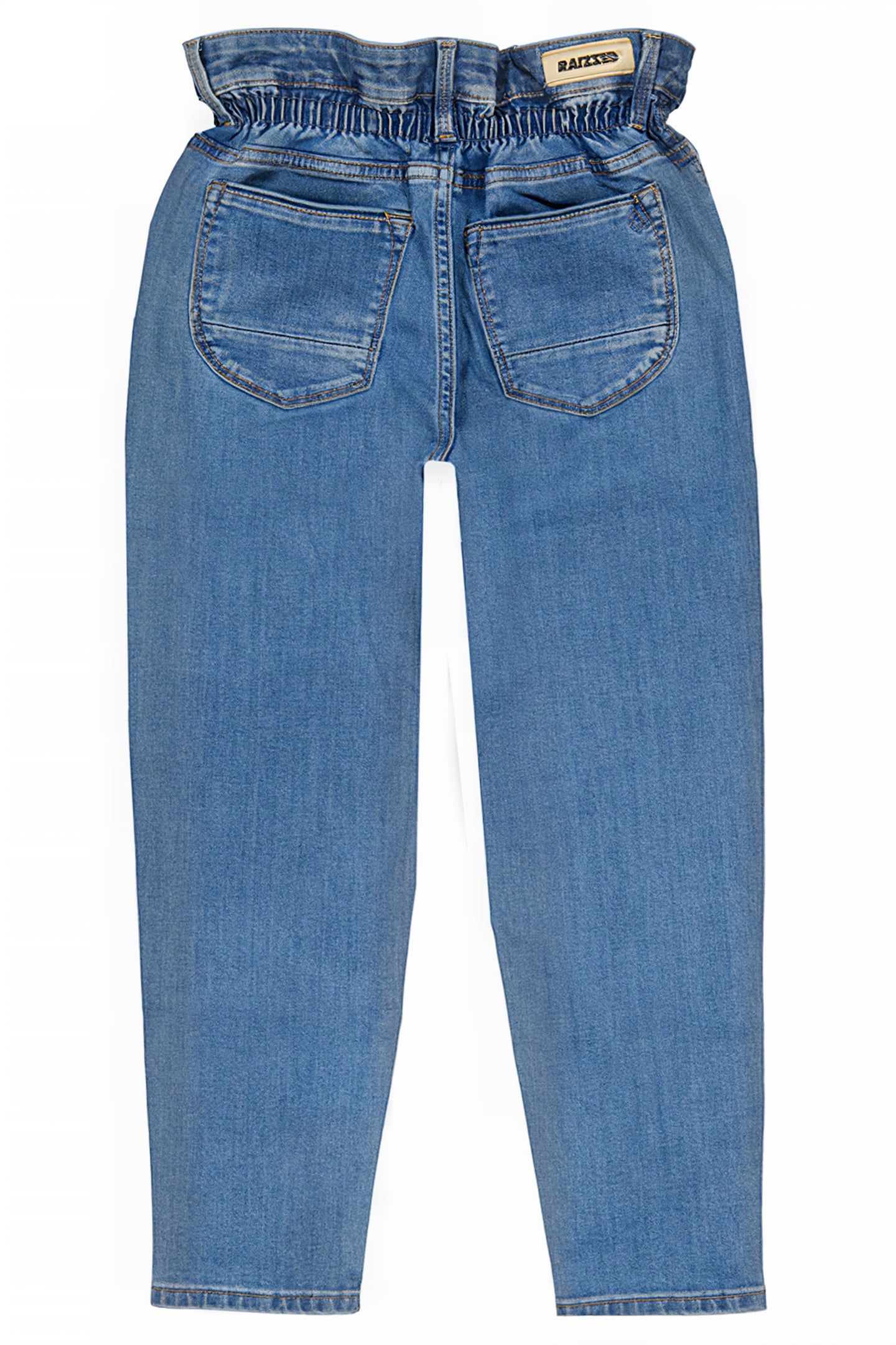 GIRLS DAKOTA JEANS MID BLUE STONE 6