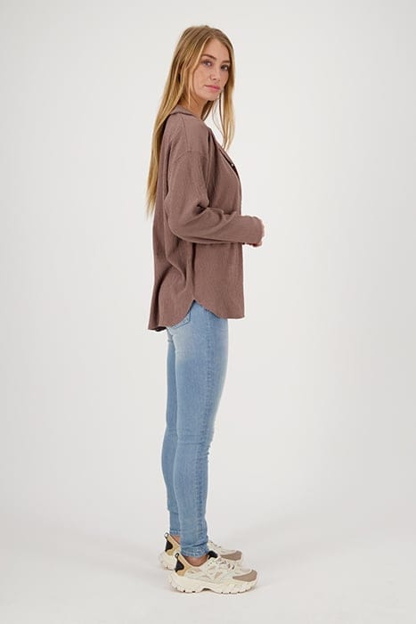 TESS BLOUSE ASH BROWN 7