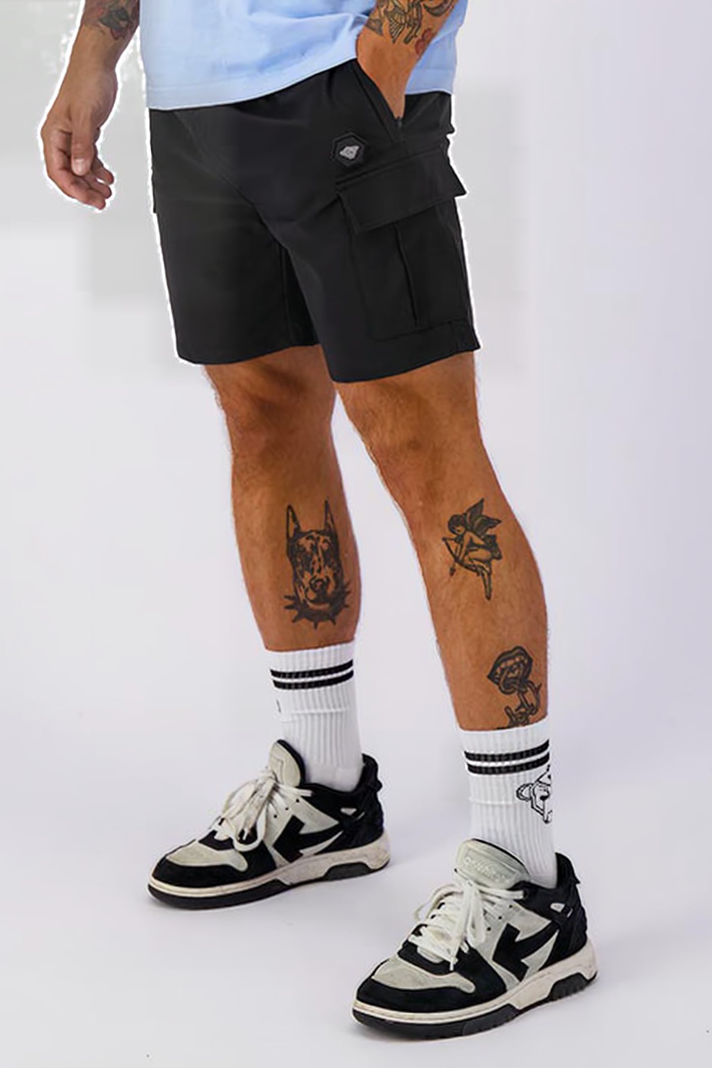DELTA CARGO SHORTS BLACK 3
