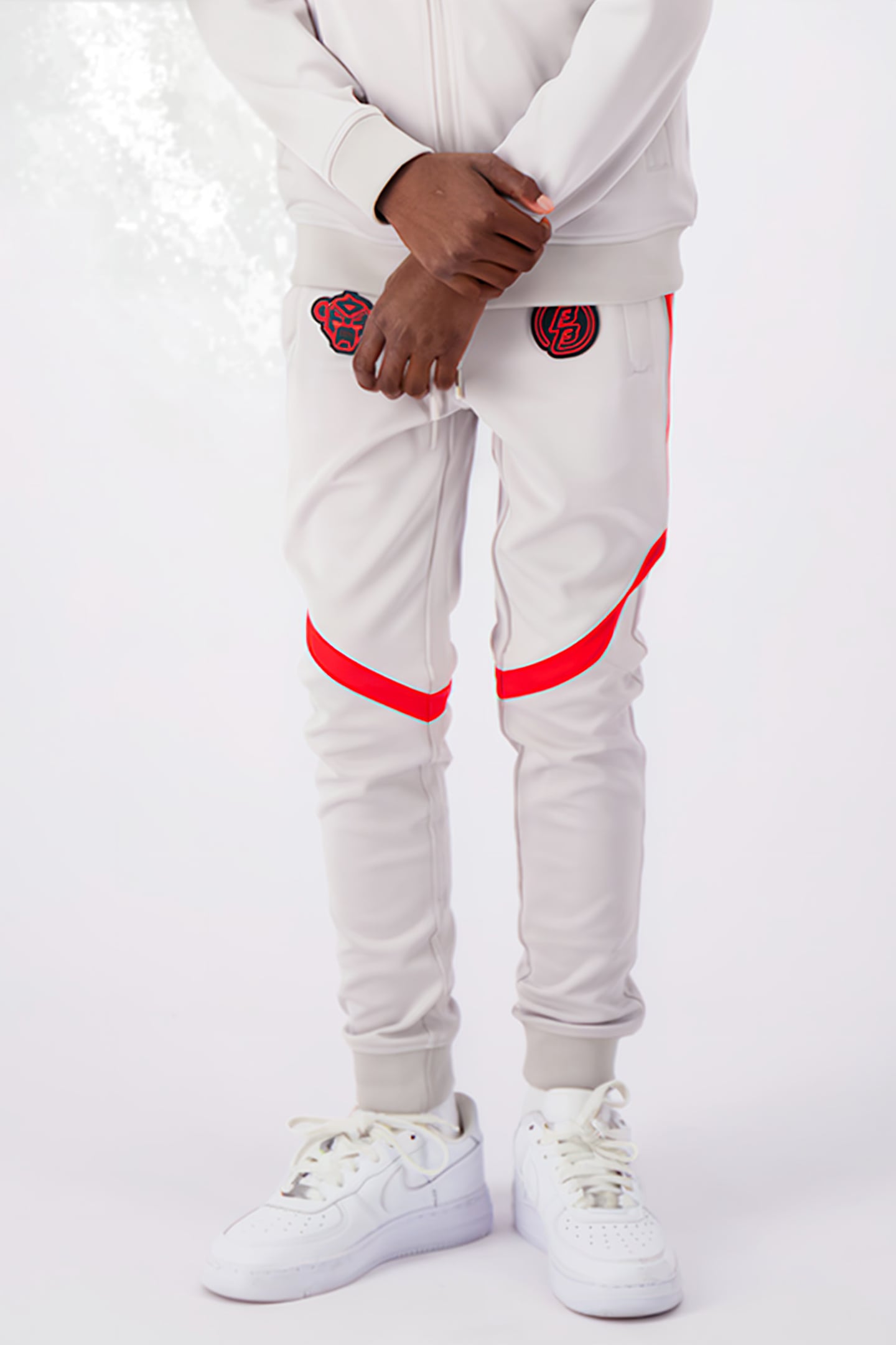 COMPOUND TRACKPANTS LIGHT GREY 1