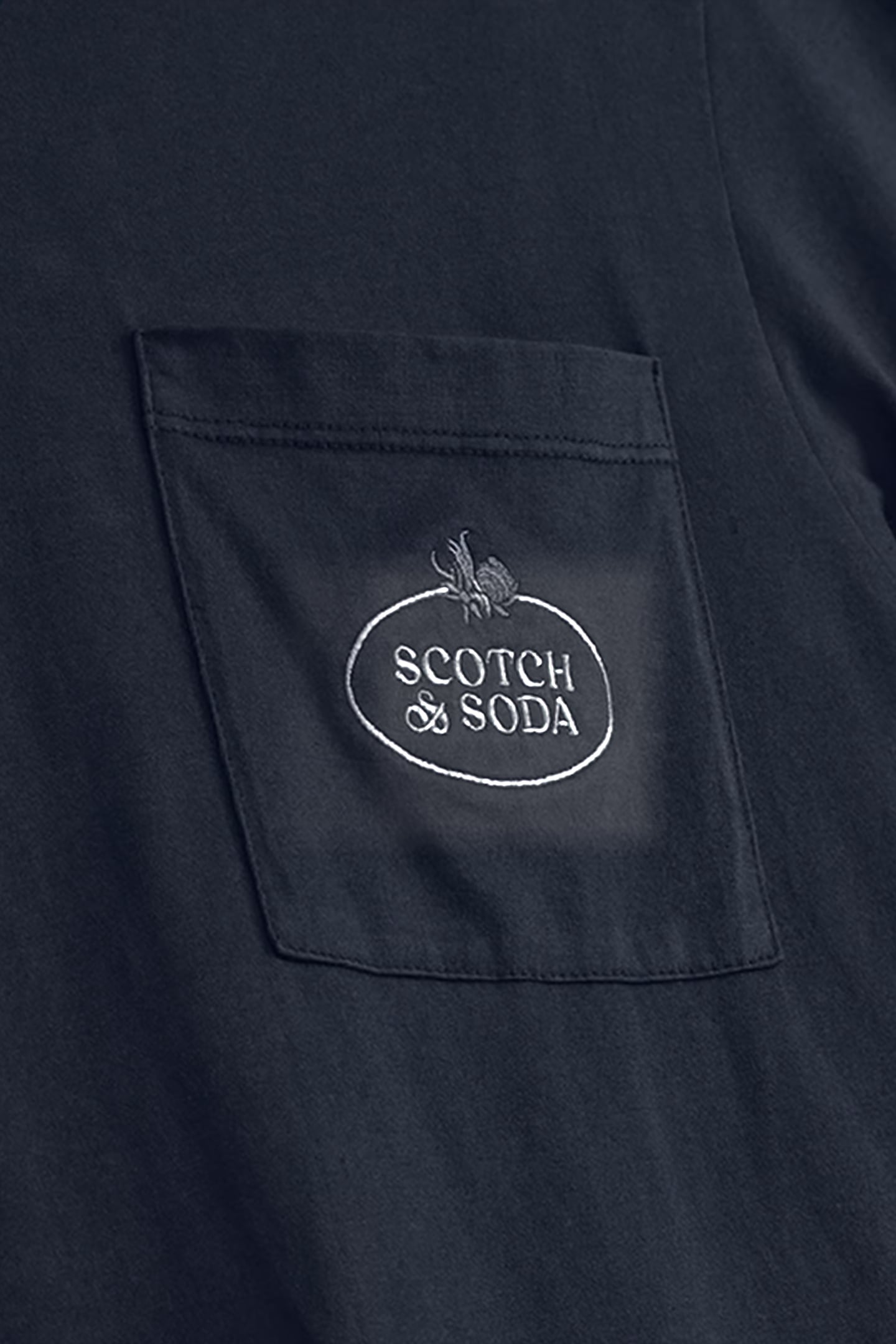 GARMENT DYED SS POCKET TEE DARK BLUE 3