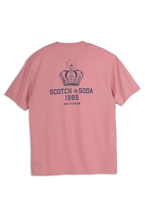 RELAXED FIT SS GRAPHIC TEE CADILLAC PINK 2