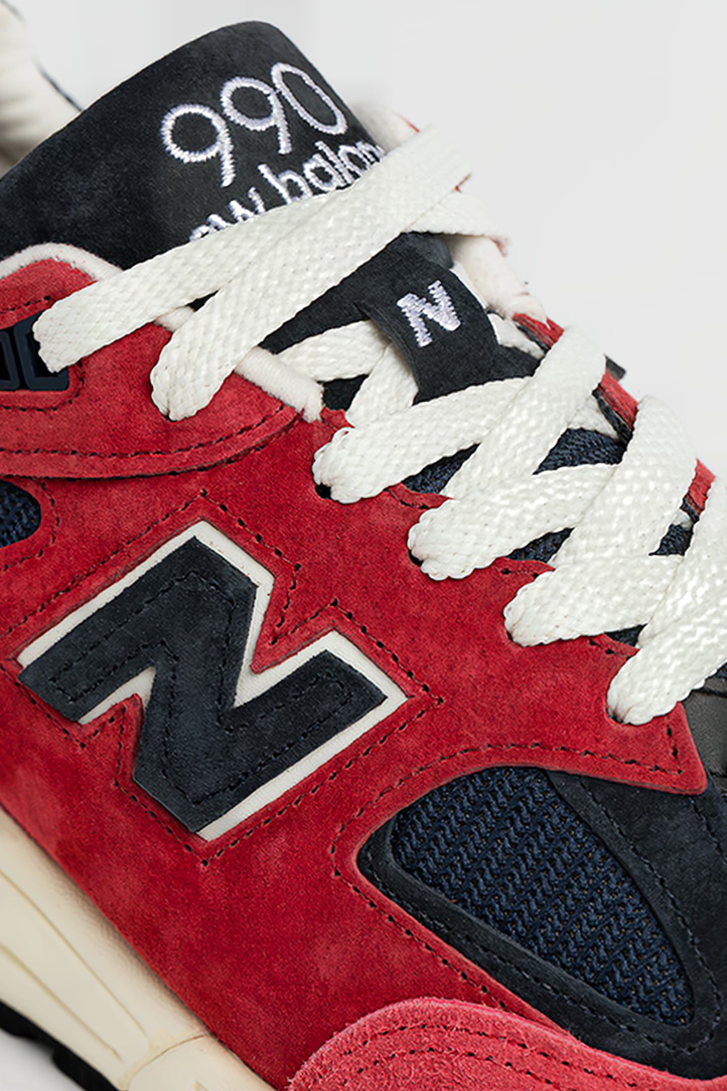 M990AD2 MADE IN USA SNEAKERS IN RED 7