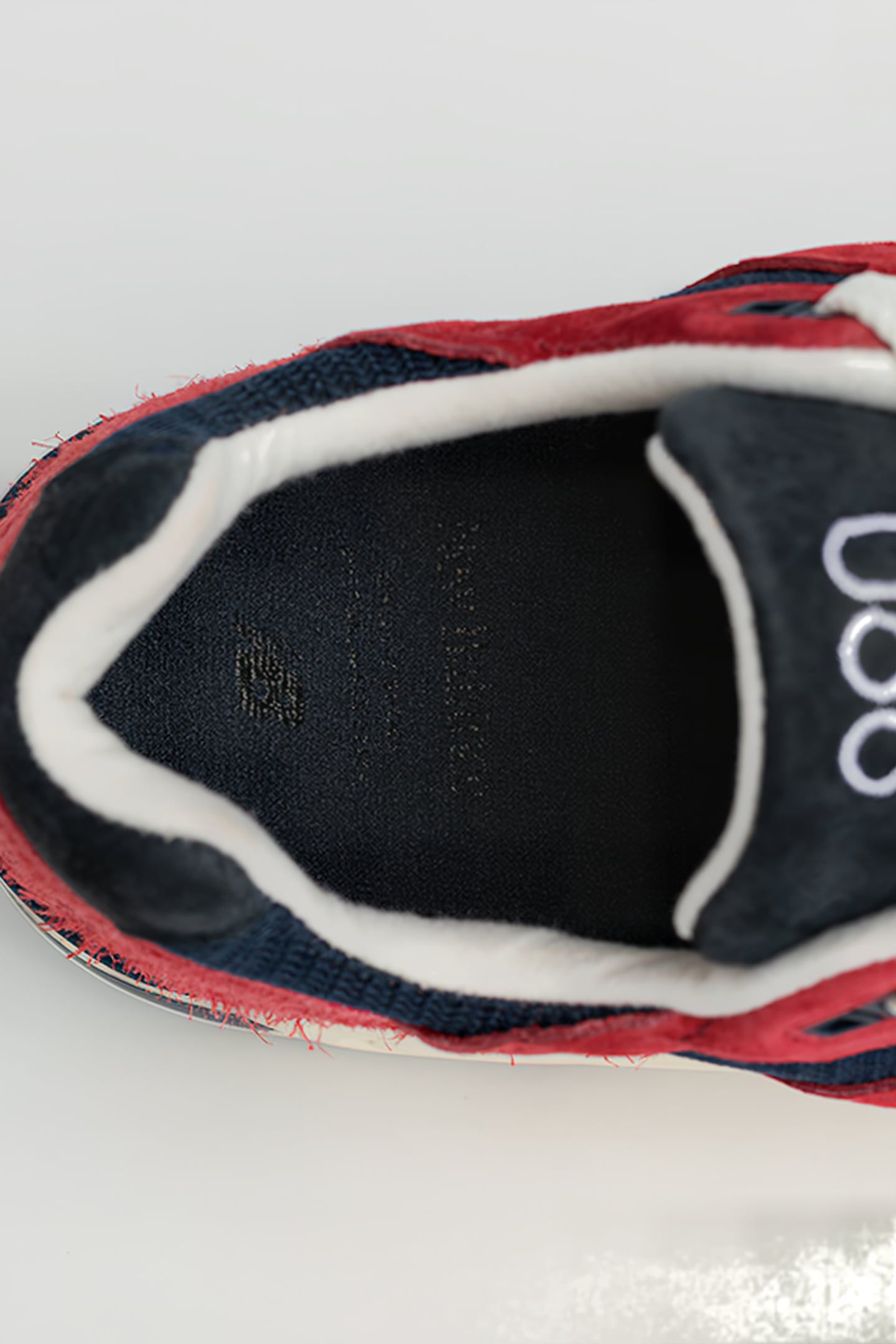 M990AD2 MADE IN USA SNEAKERS IN RED 8