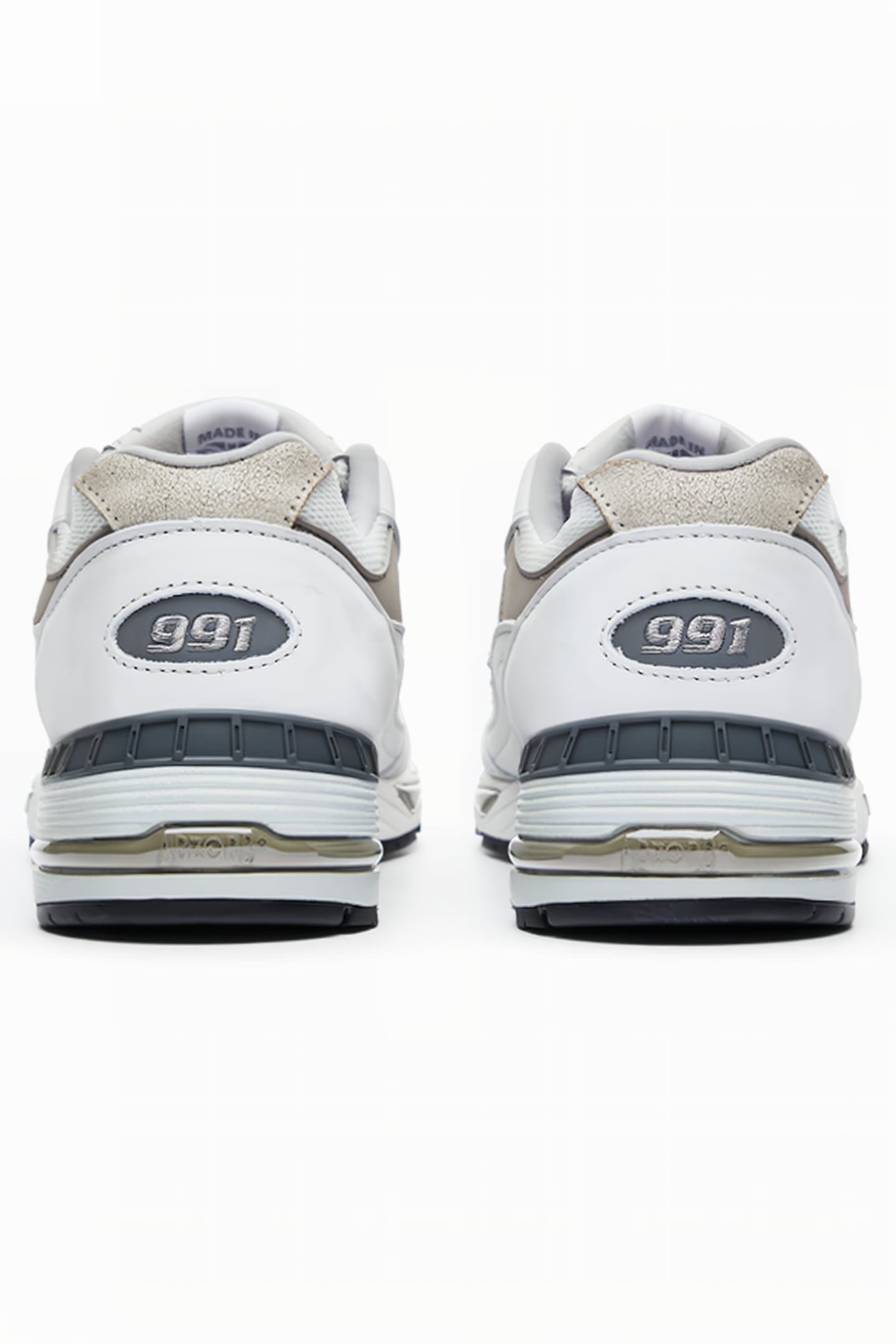 M991FLB MADE IN UK SNEAKERS IN OFF WHITE 4