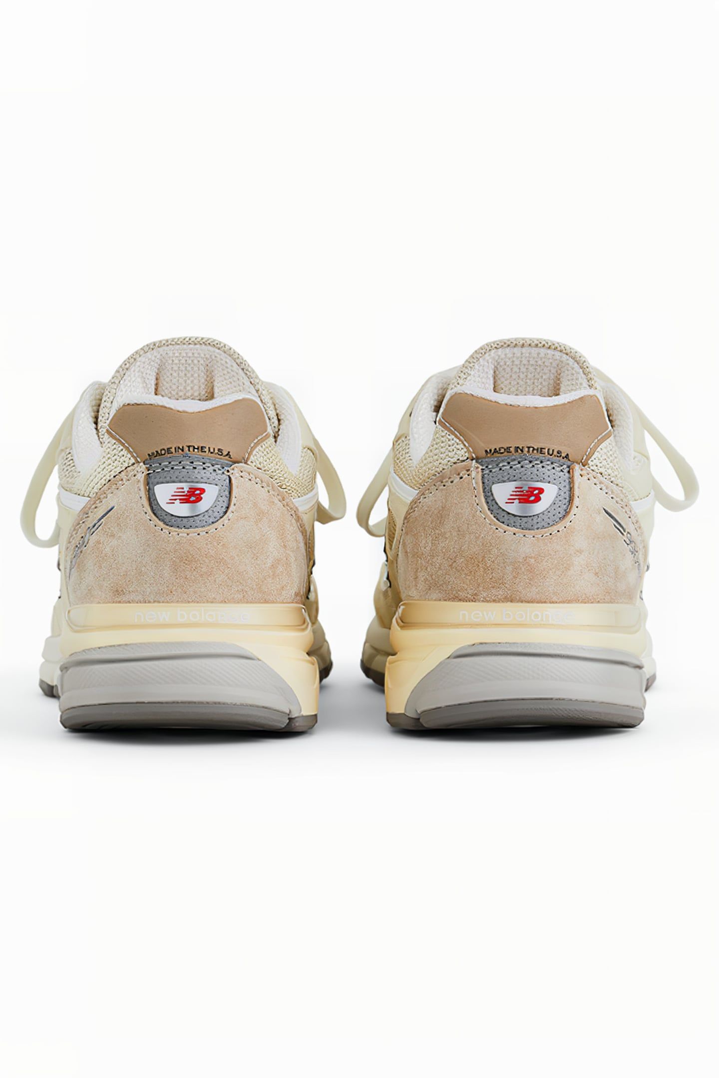 U990TE4 MADE IN USA  SNEAKERS IN LIMESTONE 4