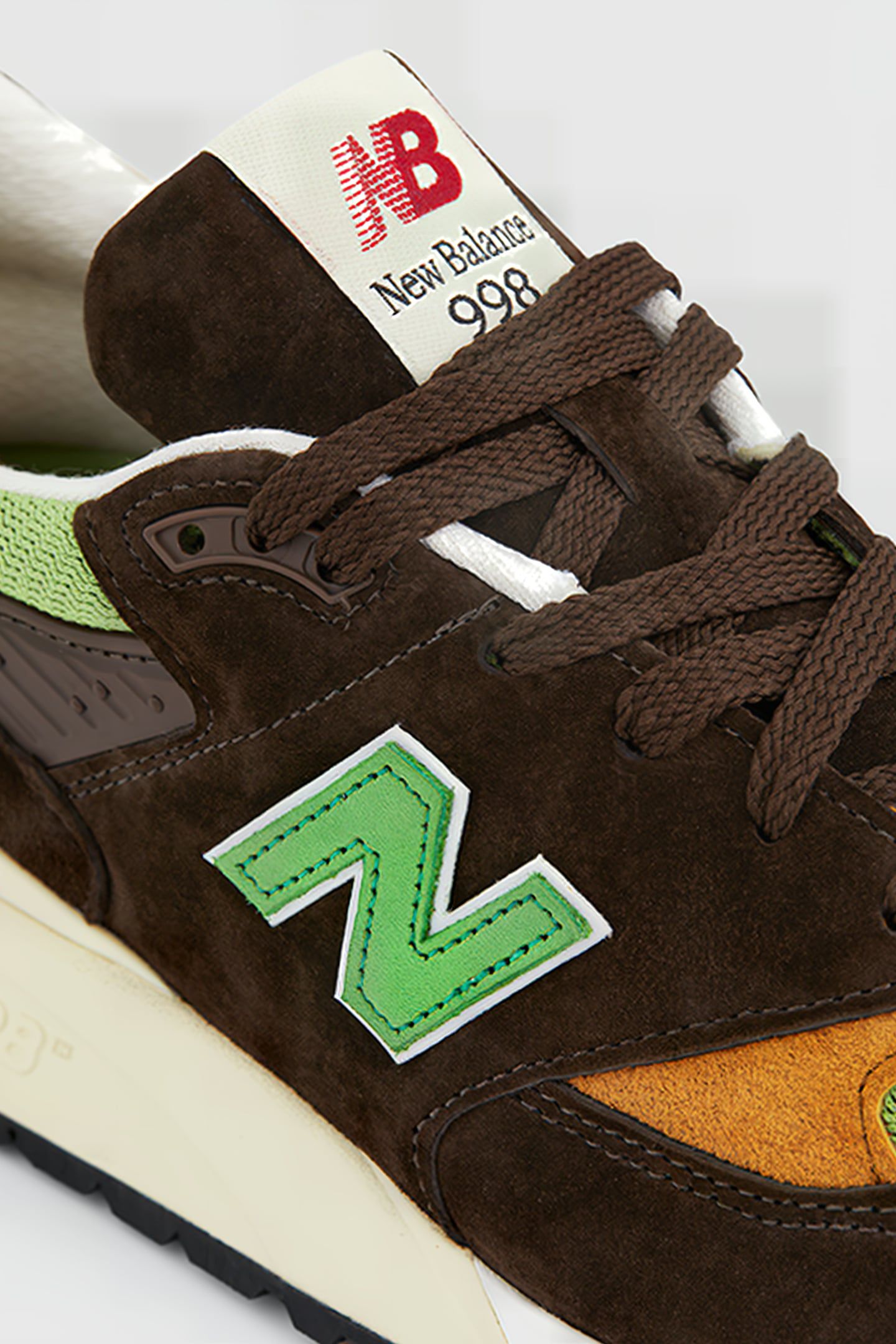 U998BG MADE IN USA SNEAKERS IN BROWN 7
