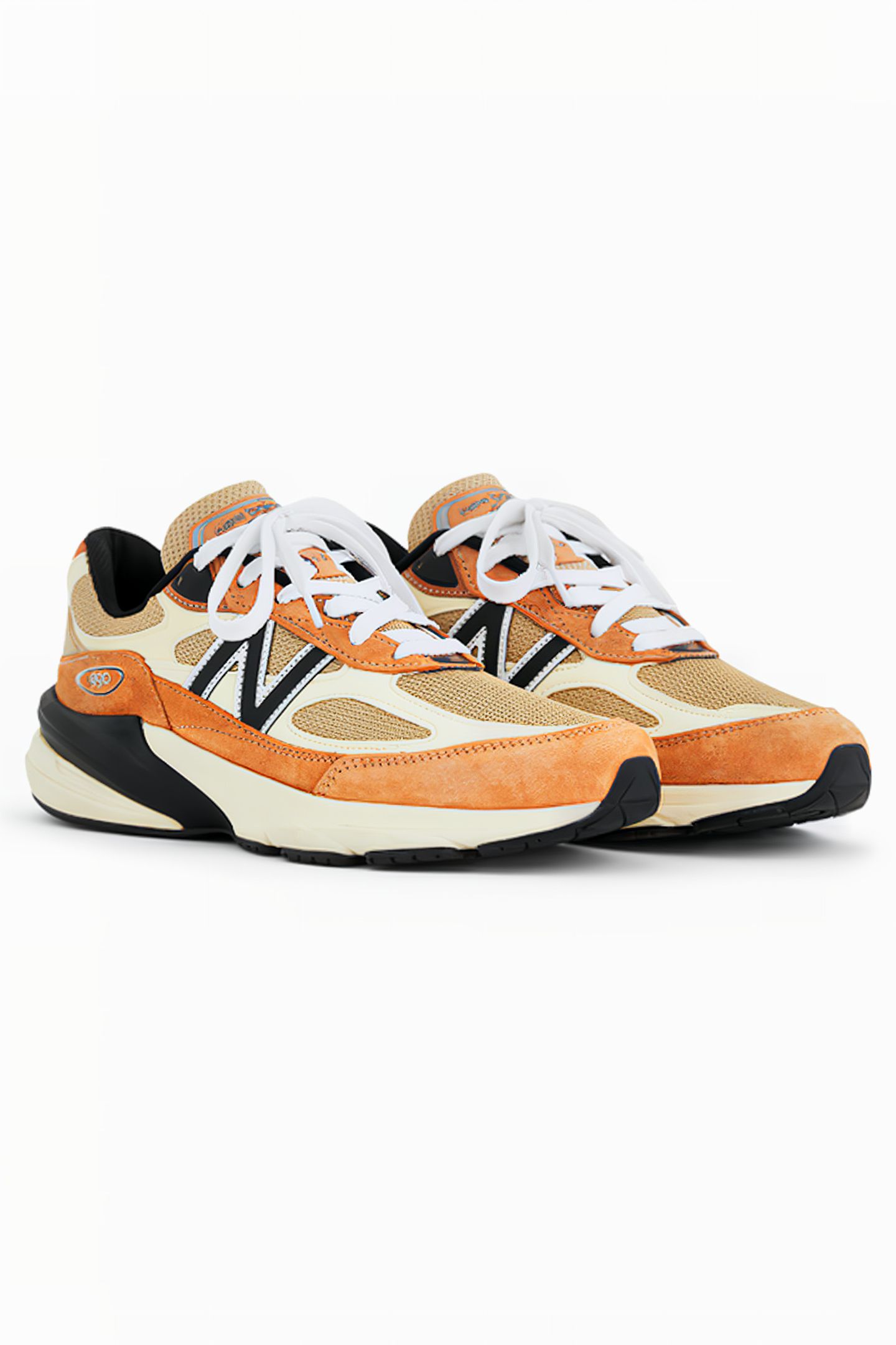 U990TO6 MADE IN USA SNEAKERS IN SEPIA 2