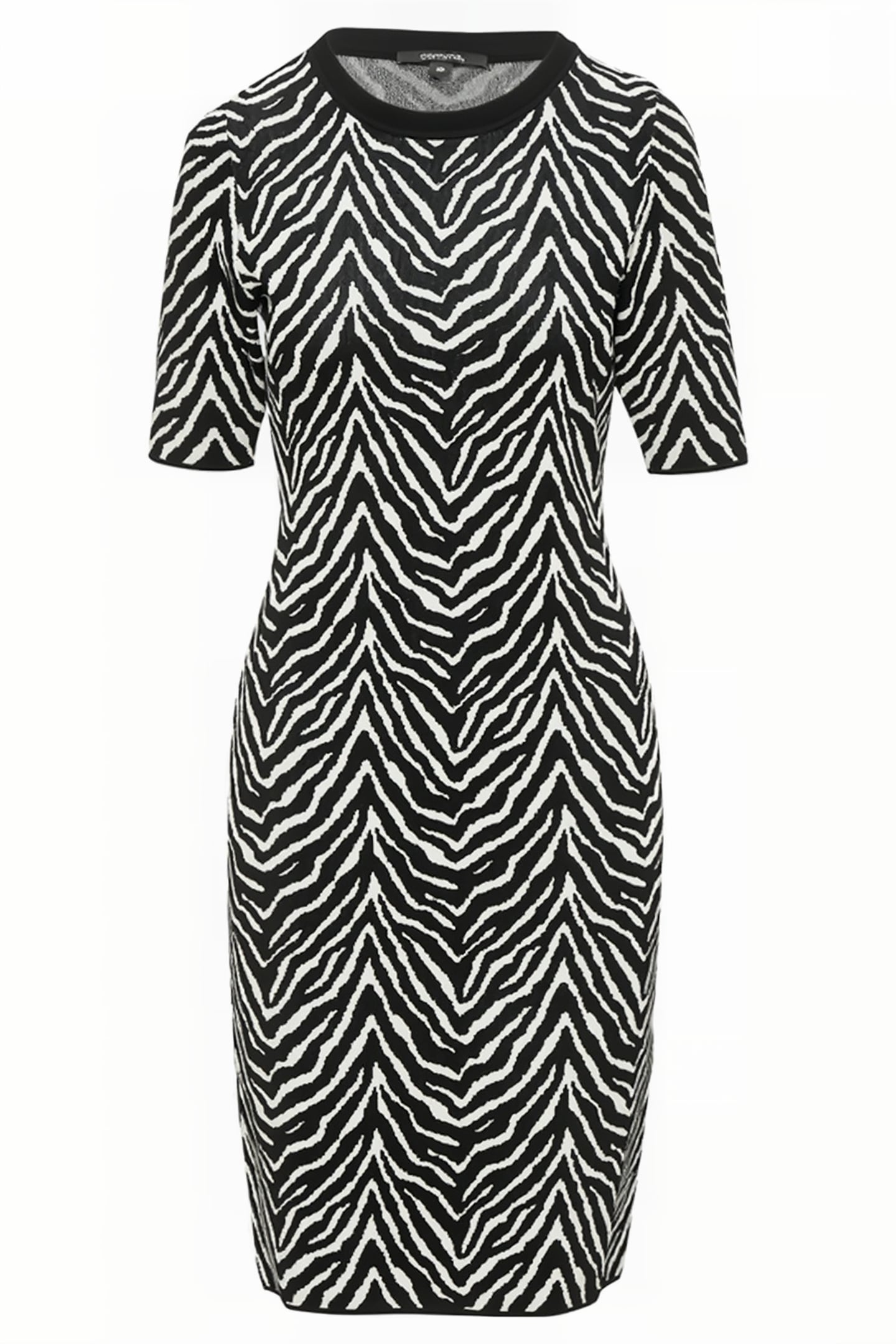 COMMA DRESSES GREY/BLACK 4