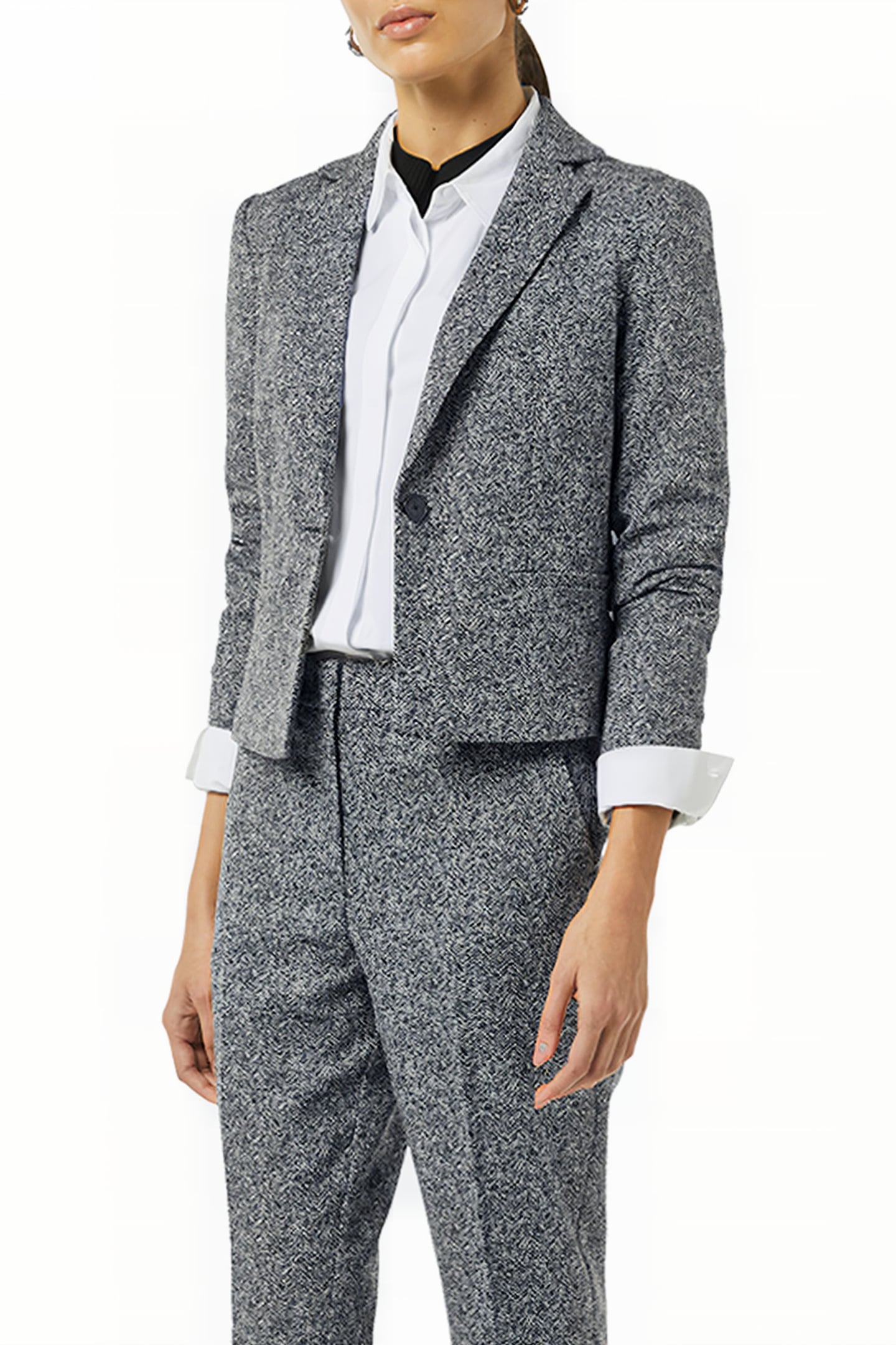 COMMA JACKETS BLAZER GREY/BLACK 1
