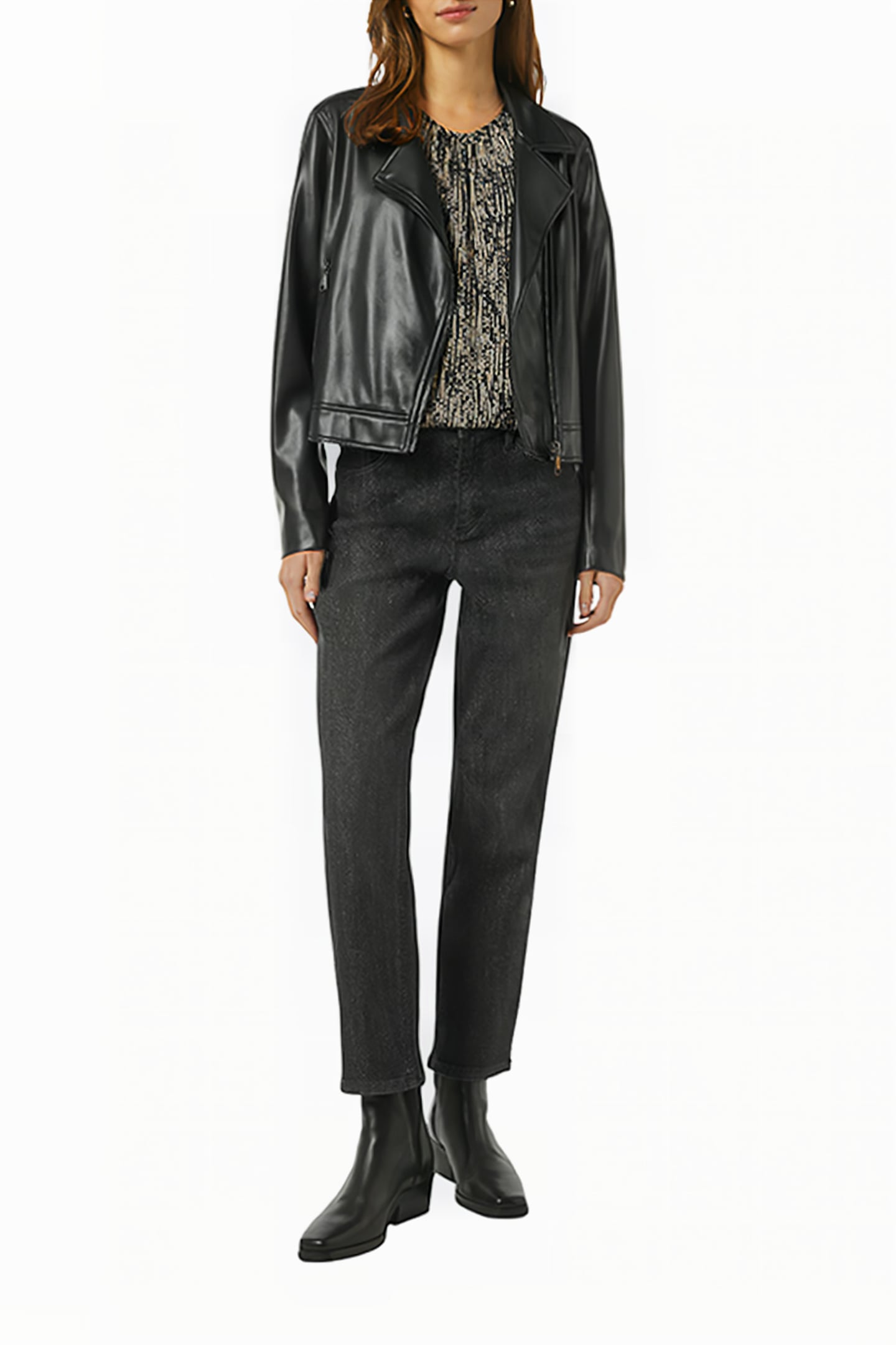 COMMA BLOUSES BLACK 4