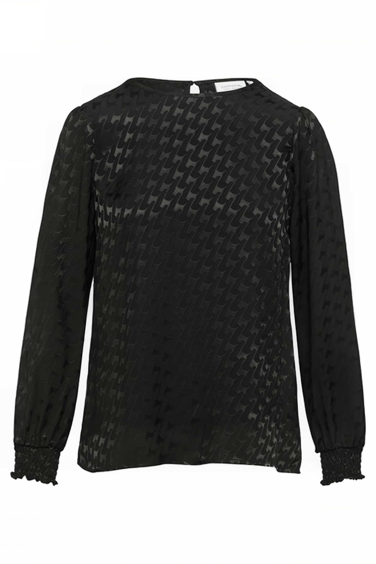 COMMA BLOUSES GREY/BLACK 3