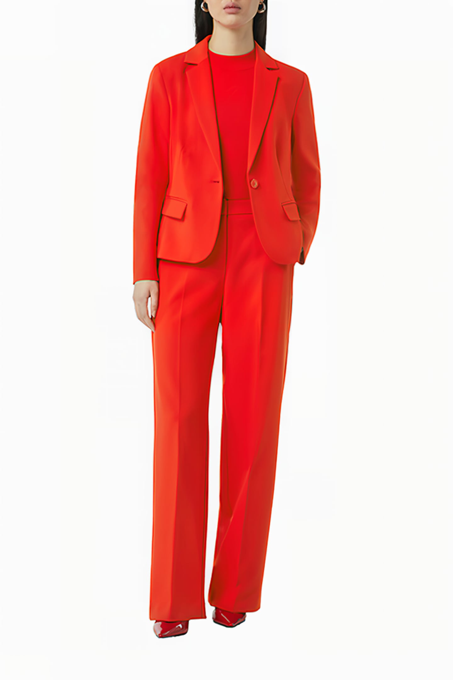COMMA JACKETS BLAZER RED 2