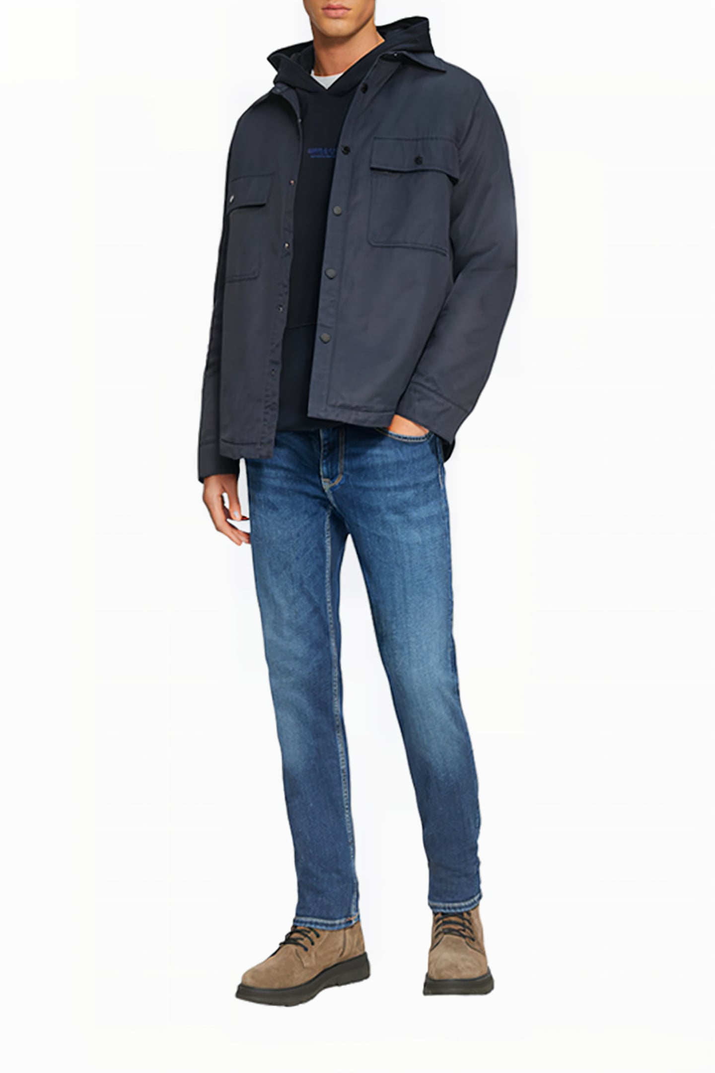 S.OLIVER SWEATSHIRTS MARINE BLUE 4