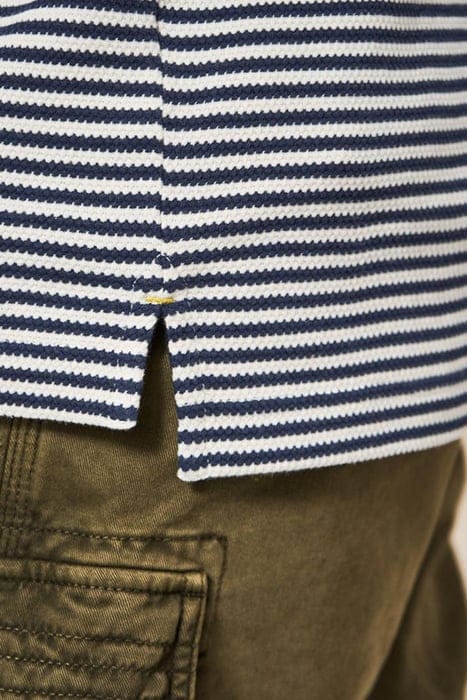 REVERE STRIPE POLO DARK NAVY 4