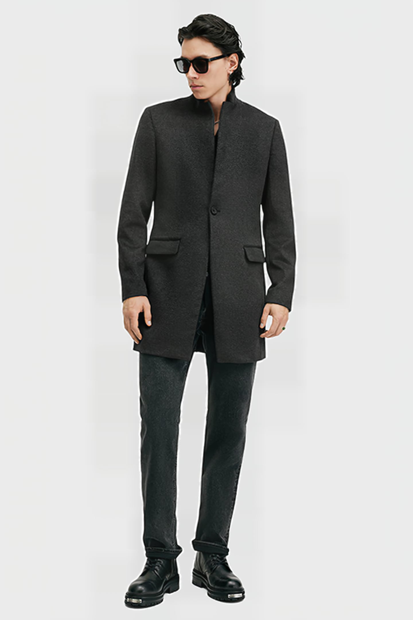 HARGROVE COAT CHARCOAL GREY 5